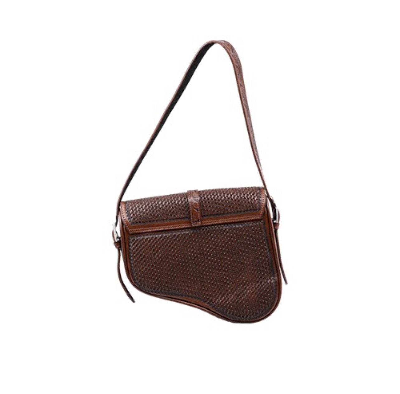 Genuine Hand-tooled leather Saddle Bag "KELLY" - ALLE Handbags
