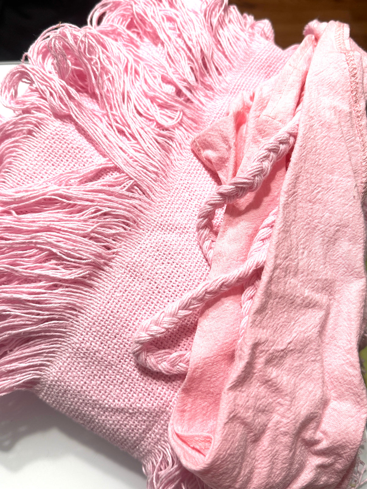 ALLE BOBBY Handmade Frayed Beach Pants - ALLE Handbags
