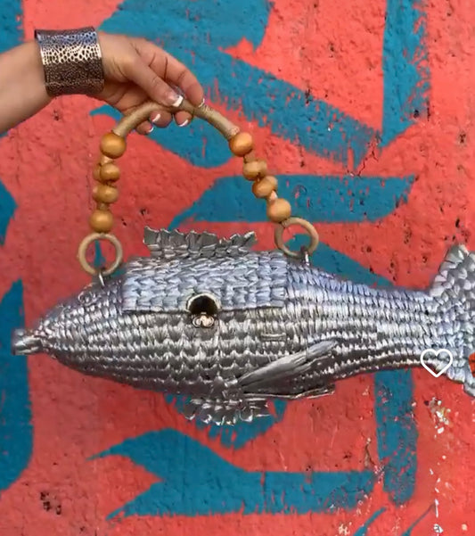 Handwoven Fish Bag - Limited Edition