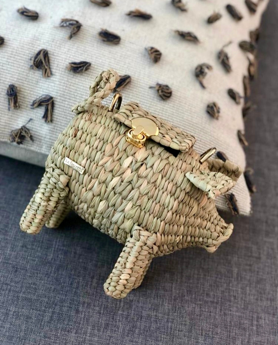 Handwoven Piggy Bag - Limited Edition