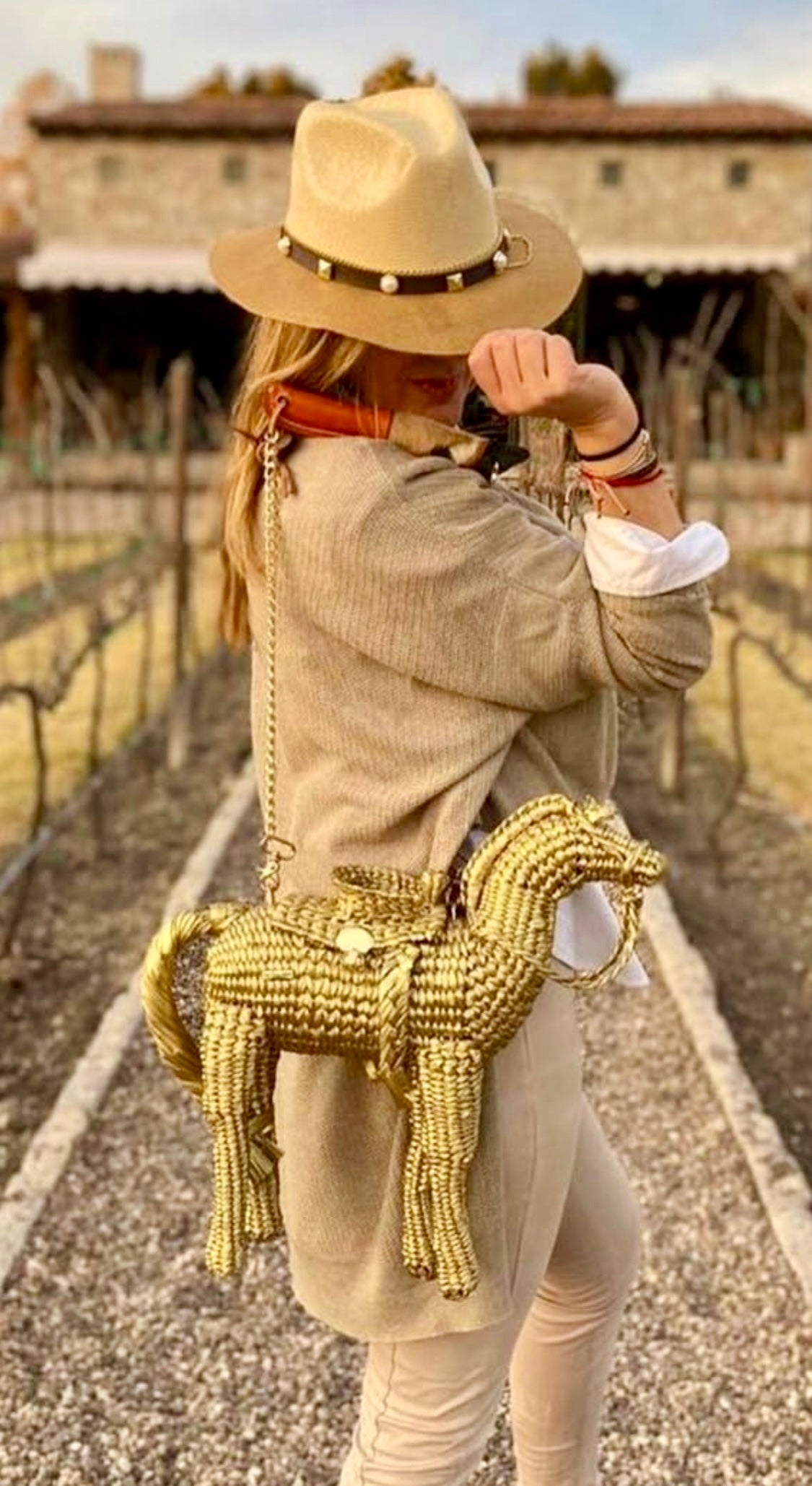 Handwoven Horse Bag - Limited Edition