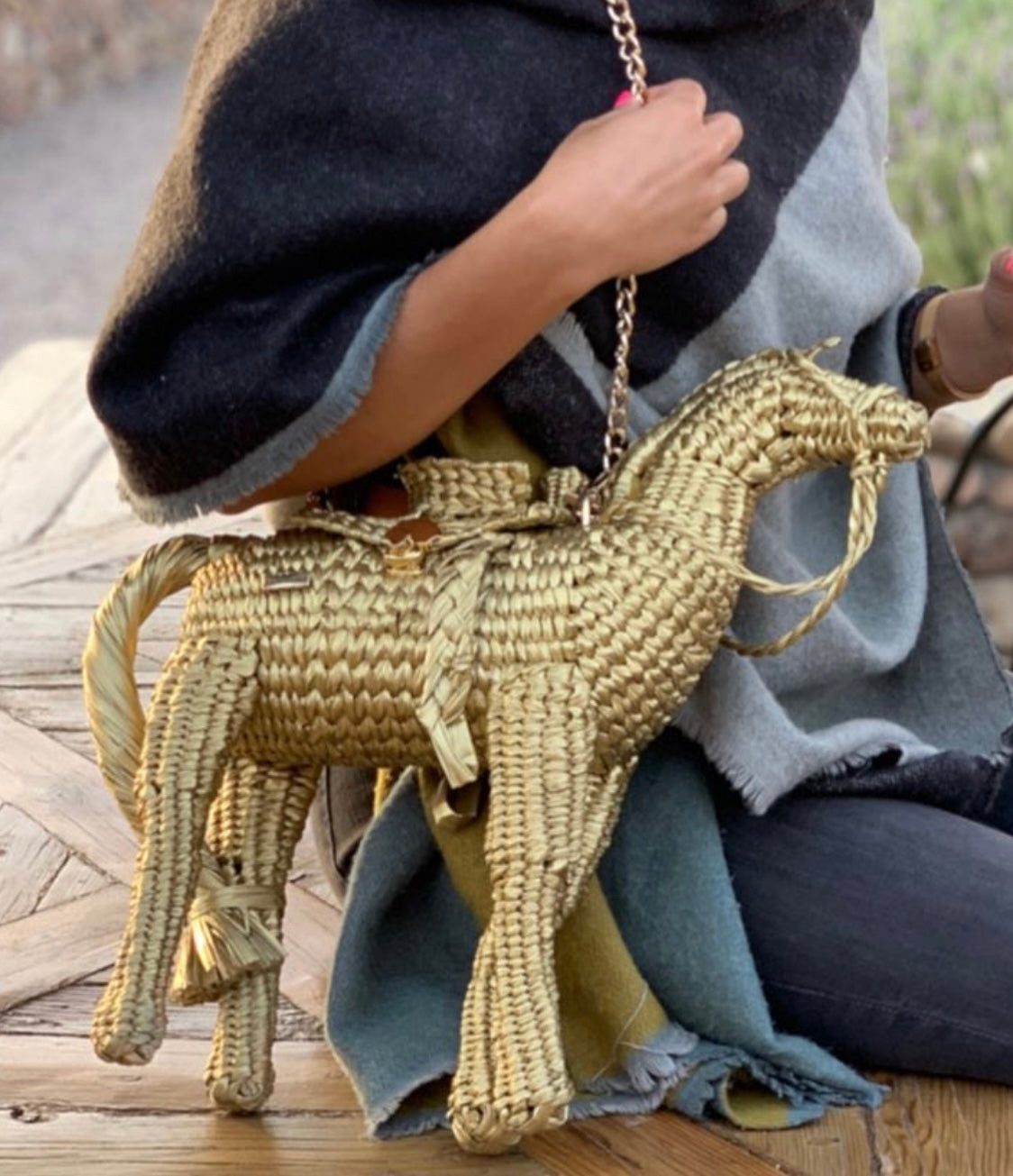 Handwoven Horse Bag - Limited Edition