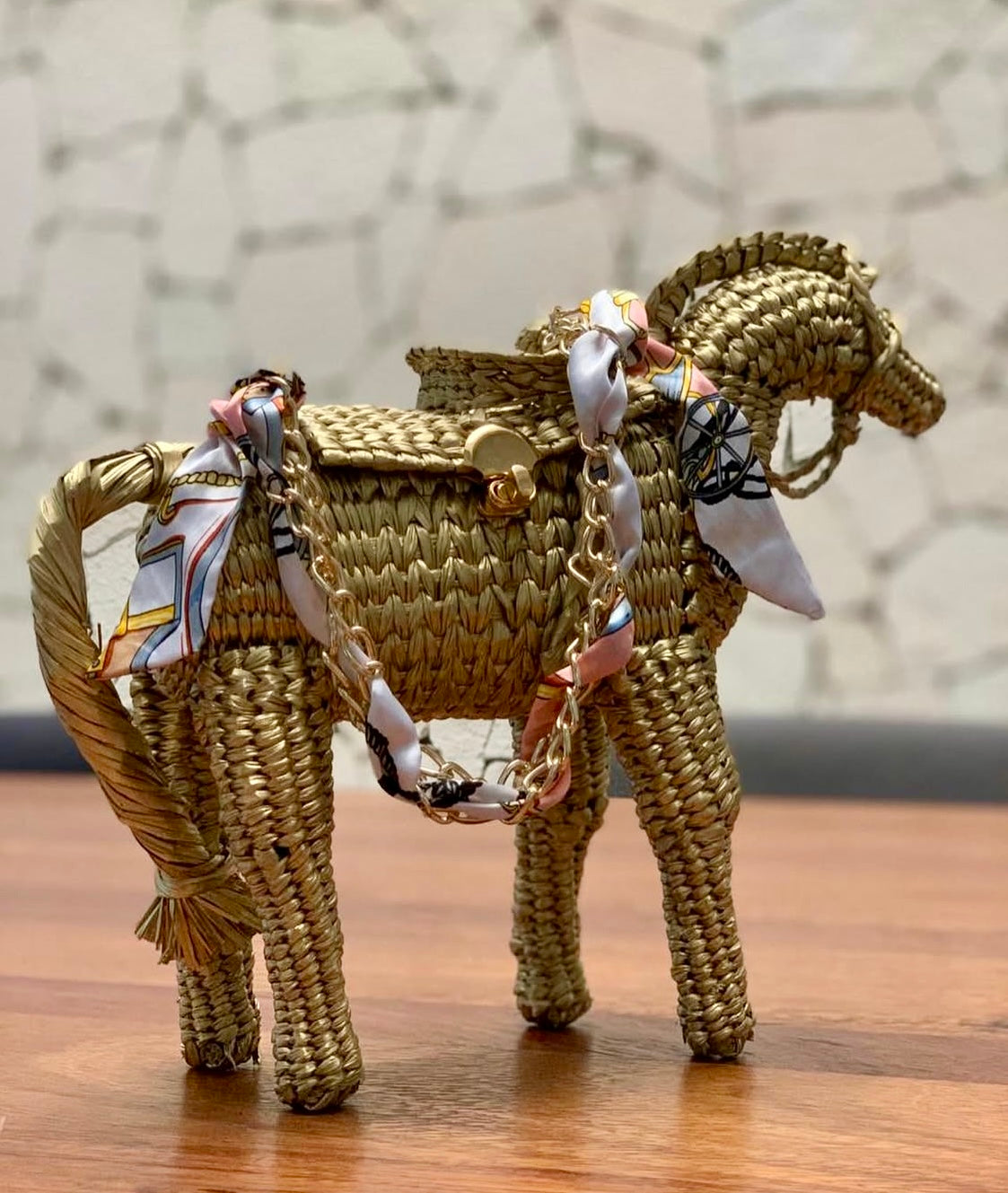 Handwoven Horse Bag - Limited Edition