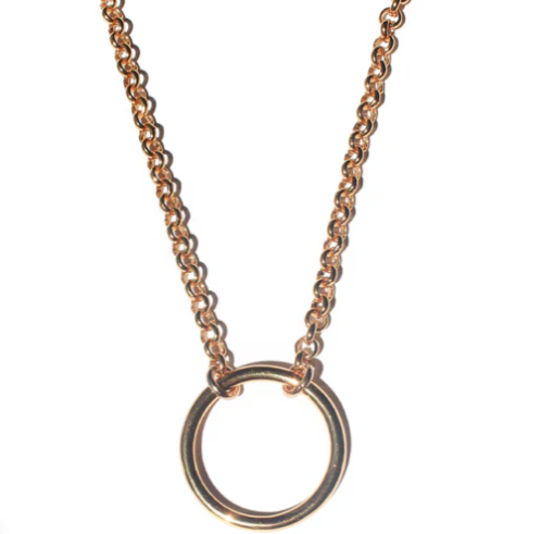 Circle Necklace Gold - ALLE Handbags