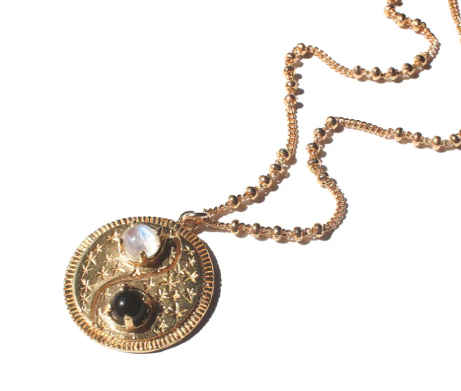 Yin Yang Necklace - ALLE Handbags