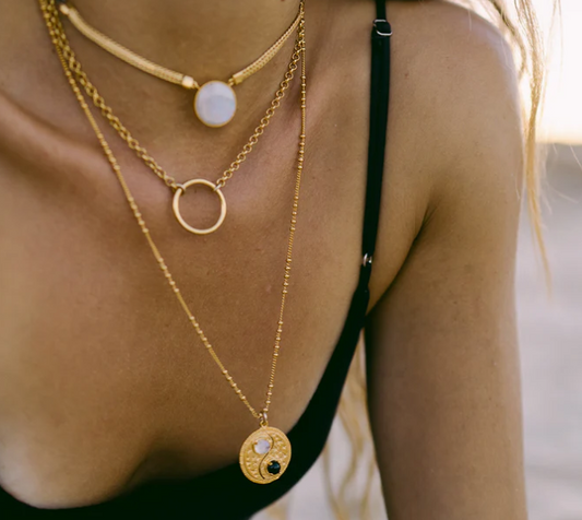 Yin Yang Necklace - ALLE Handbags