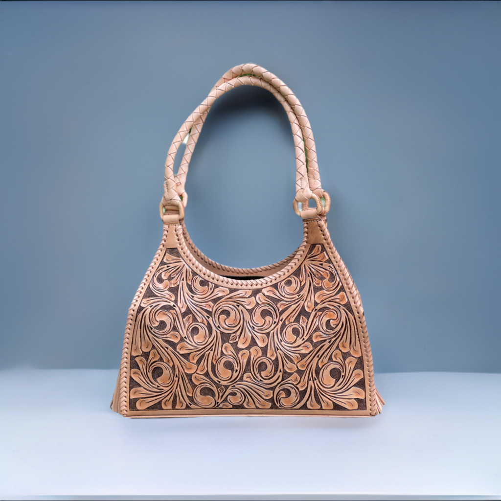 Leather shop handbags online