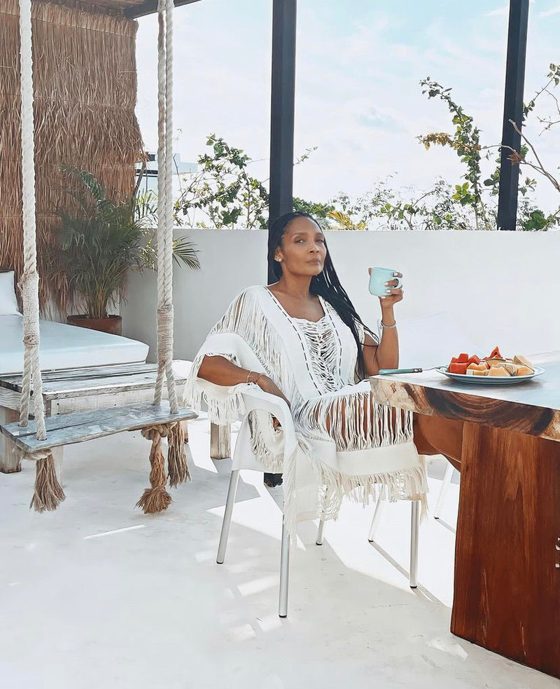 ALLE BOHO "BO", Beachwear Maxi-Midi Dress & Swim Cover up - ALLE Handbags