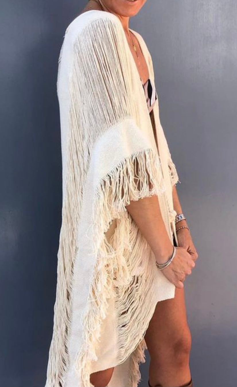 ALLE BOHO “ZANZIBAR", Beachwear Midi Dress & Bikini Cover Up & Kaftan - ALLE Handbags