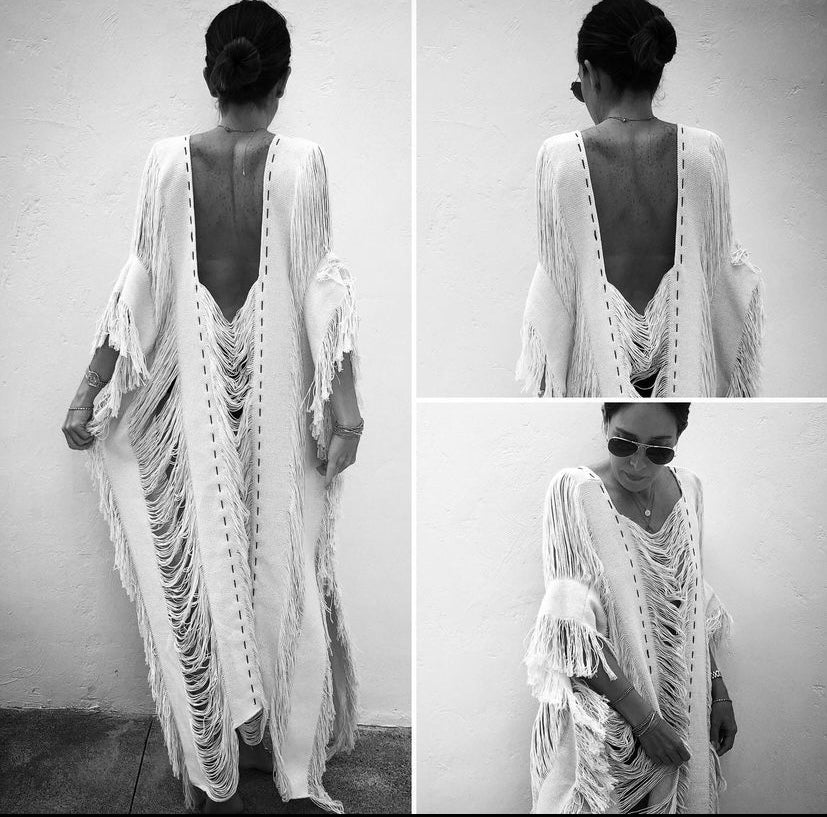 ALLE BOHO "BO", Beachwear Maxi-Midi Dress & Swim Cover up - ALLE Handbags