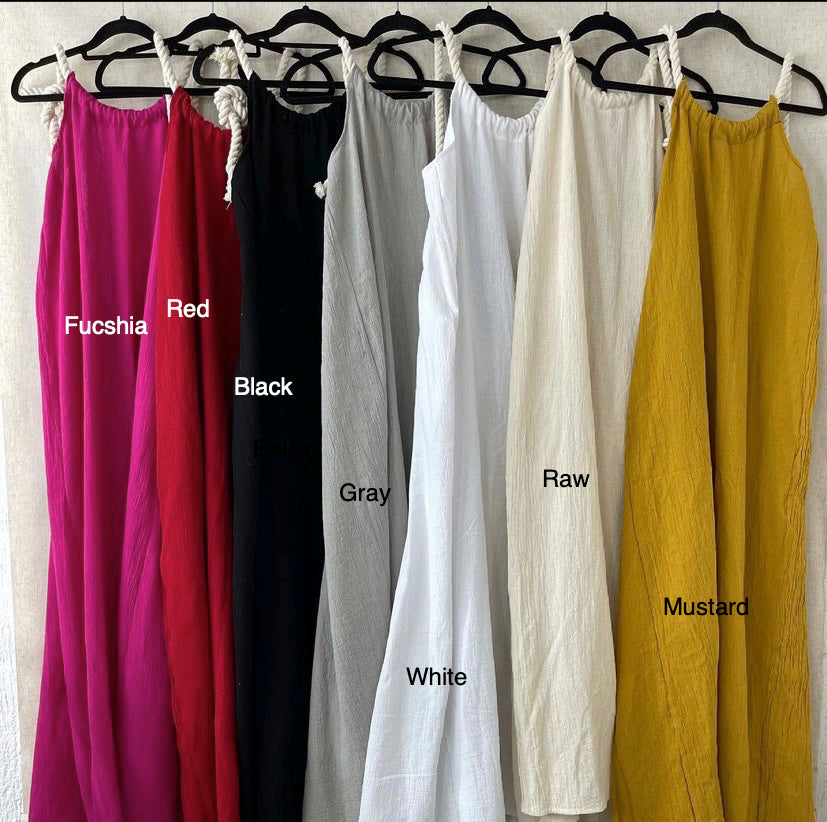 ALLE BOHO "ZOE" Beachwear Backless Maxi Dress - ALLE Handbags