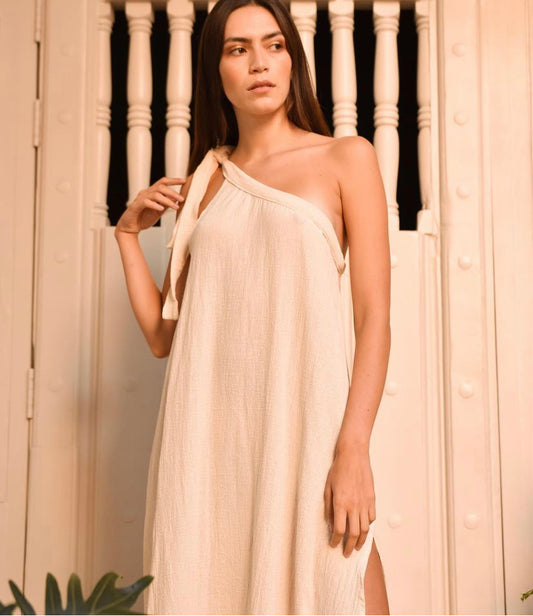 ALLE BOHO Beachwear "CIRCE" Maxi Dress - ALLE Handbags