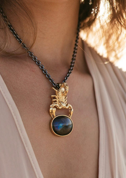 ALLE Scorpio Necklace by Mani Maalai - ALLE Handbags