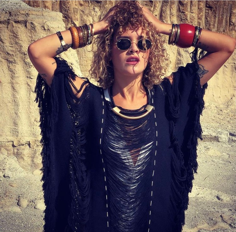 ALLE BOHO "BO", Beachwear Maxi-Midi Dress & Swim Cover up - ALLE Handbags