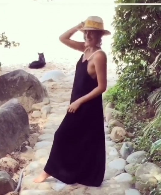ALLE BOHO "ZOE" Beachwear Backless Maxi Dress - ALLE Handbags