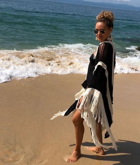 Women's ALLE BOHO "NI" Swim Cover Up, Cape, Beach Poncho, Shawl, Organic Clothing - ALLE Handbags