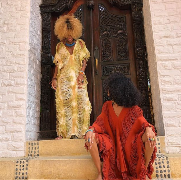 ALLE BOHO "RHIANA", Beachwear Midi Dress & Swim Cover Up in Terracota Color - ALLE Handbags