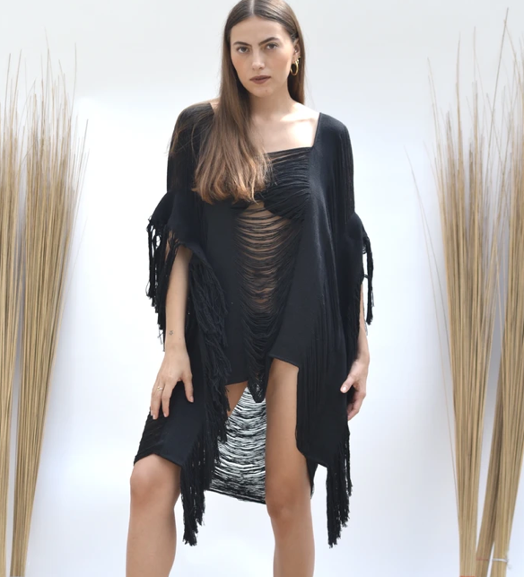 ALLE BOHO "ARUBA", Beachwear Midi Dress, Bikini Cover-Up - ALLE Handbags