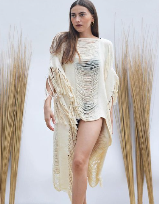 ALLE BOHO "ARUBA", Beachwear Midi Dress, Bikini Cover-Up - ALLE Handbags