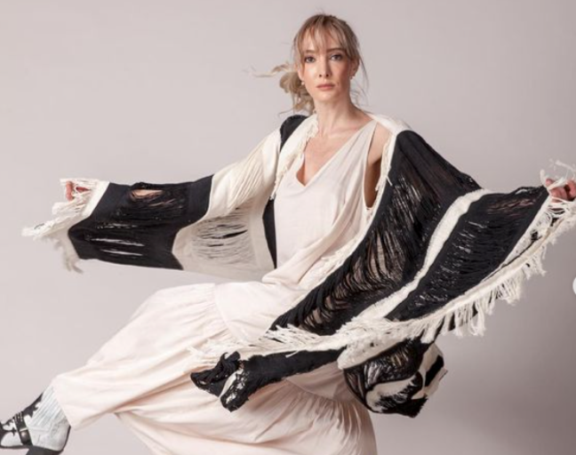 Women's ALLE BOHO "NI" Swim Cover Up, Cape, Beach Poncho, Shawl, Organic Clothing - ALLE Handbags