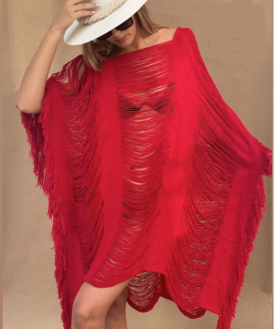 ALLE BOHO "LILY", Beachwear Mini Dress & Swim Cover-Up - ALLE Handbags