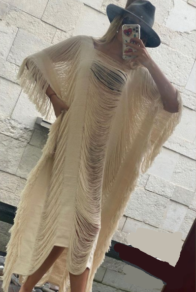 ALLE BOHO "CAPRI", Beachwear Swim Cover-Up, Maxi Dress - ALLE Handbags
