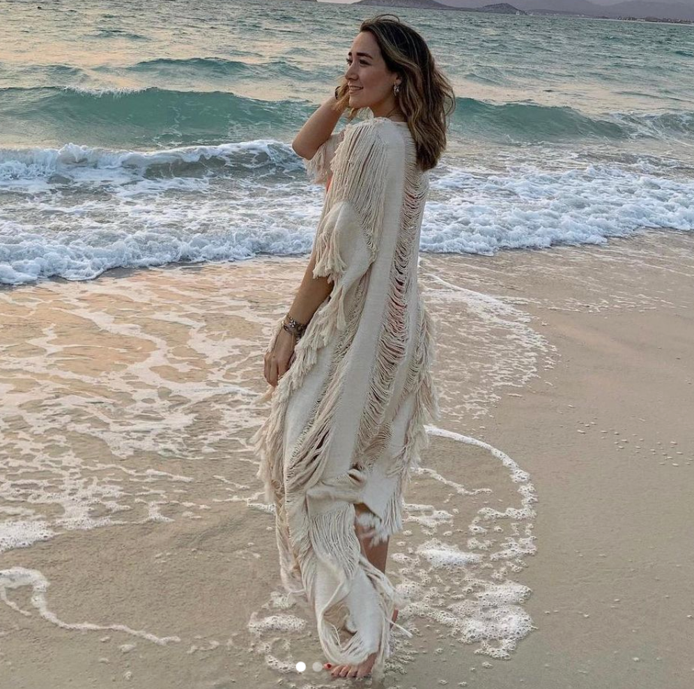 ALLE BOHO "CAPRI", Beachwear Swim Cover-Up, Maxi Dress - ALLE Handbags