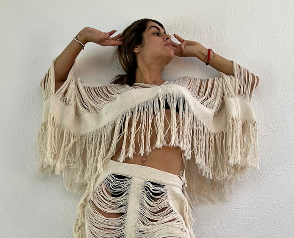 Handmade Frayed Beach Boho Top "EMILIA" by ALLE BOHO - ALLE Handbags