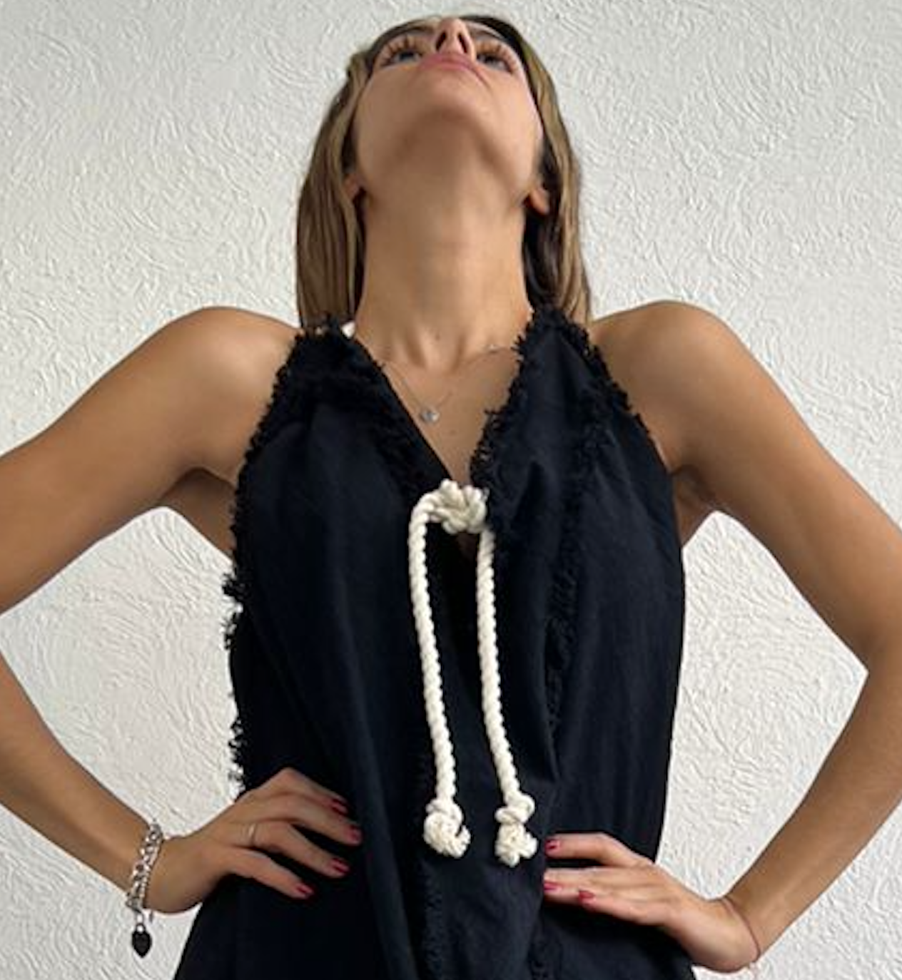 Handmade Boho Beach Maxi Dress "TESSY", by ALLE BOHO - ALLE Handbags