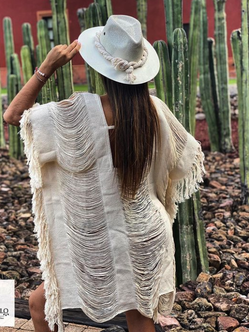 ALLE BOHO "LILY", Beachwear Mini Dress & Swim Cover-Up - ALLE Handbags