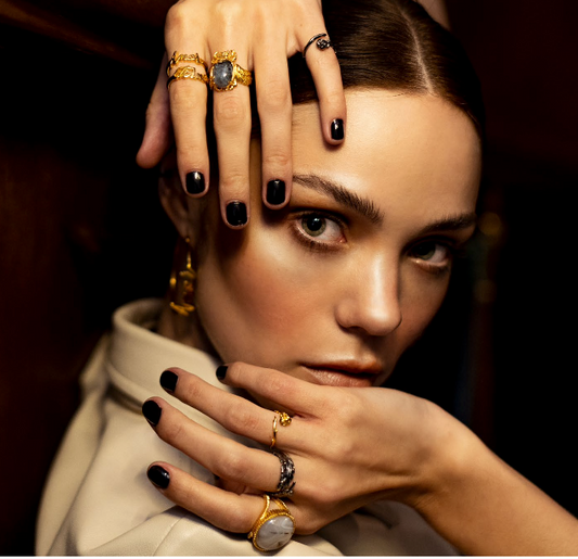 ALLE Egyptian Beetle Ring by Mani Maalai - ALLE Handbags