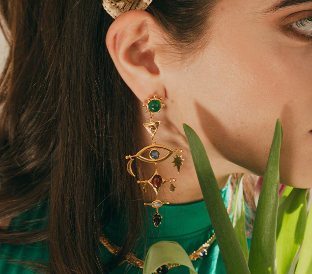 ALLE Cosmics Earrings by Mani Maalai - ALLE Handbags