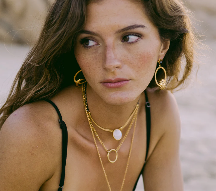 ALLE Sol y Luna Hoops Earrings by Mani Maalai - ALLE Handbags