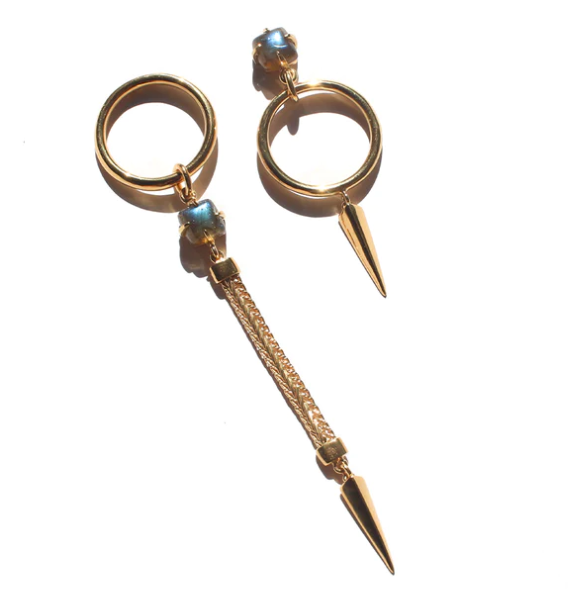 ALLE Agni Earrings by Mani Maalai - ALLE Handbags