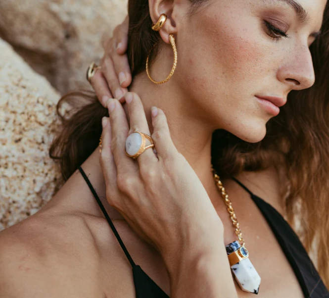 ALLE Snake Hoops Earrings by Mani Maalai - ALLE Handbags
