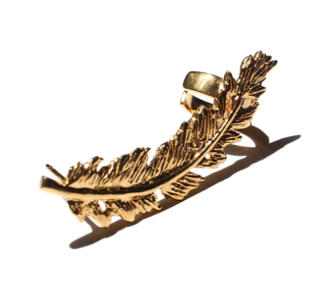ALLE Ear Crawler Cuff Feather by Mani Maalai - ALLE Handbags