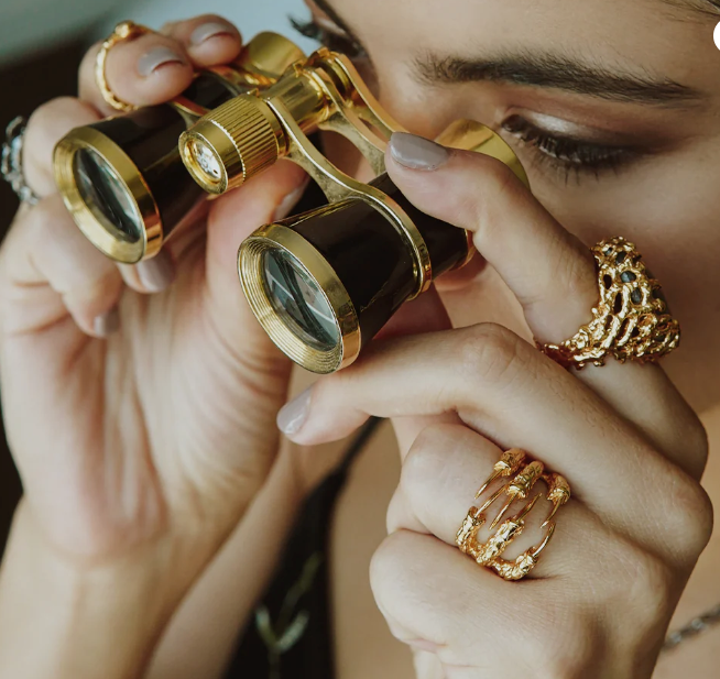 ALLE Double Claw Ring by Mani Maalai - ALLE Handbags