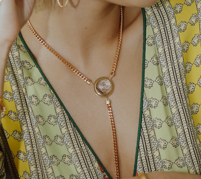 ALLE Saturno Necklace by Mani Maalai - ALLE Handbags