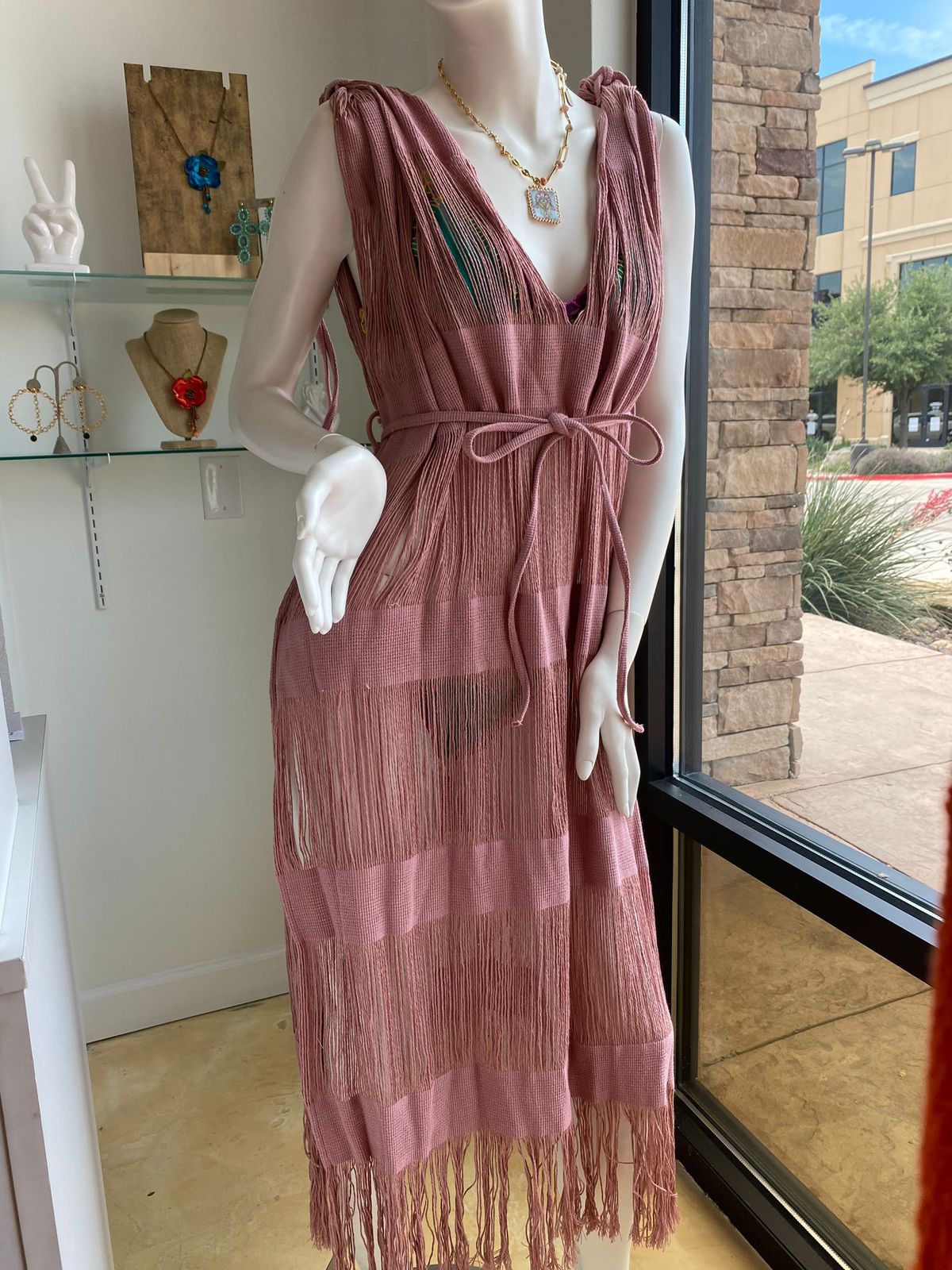 ALLE BOHO "CABO", Swim Cover-up & Beachwear Midi Dress - ALLE Handbags