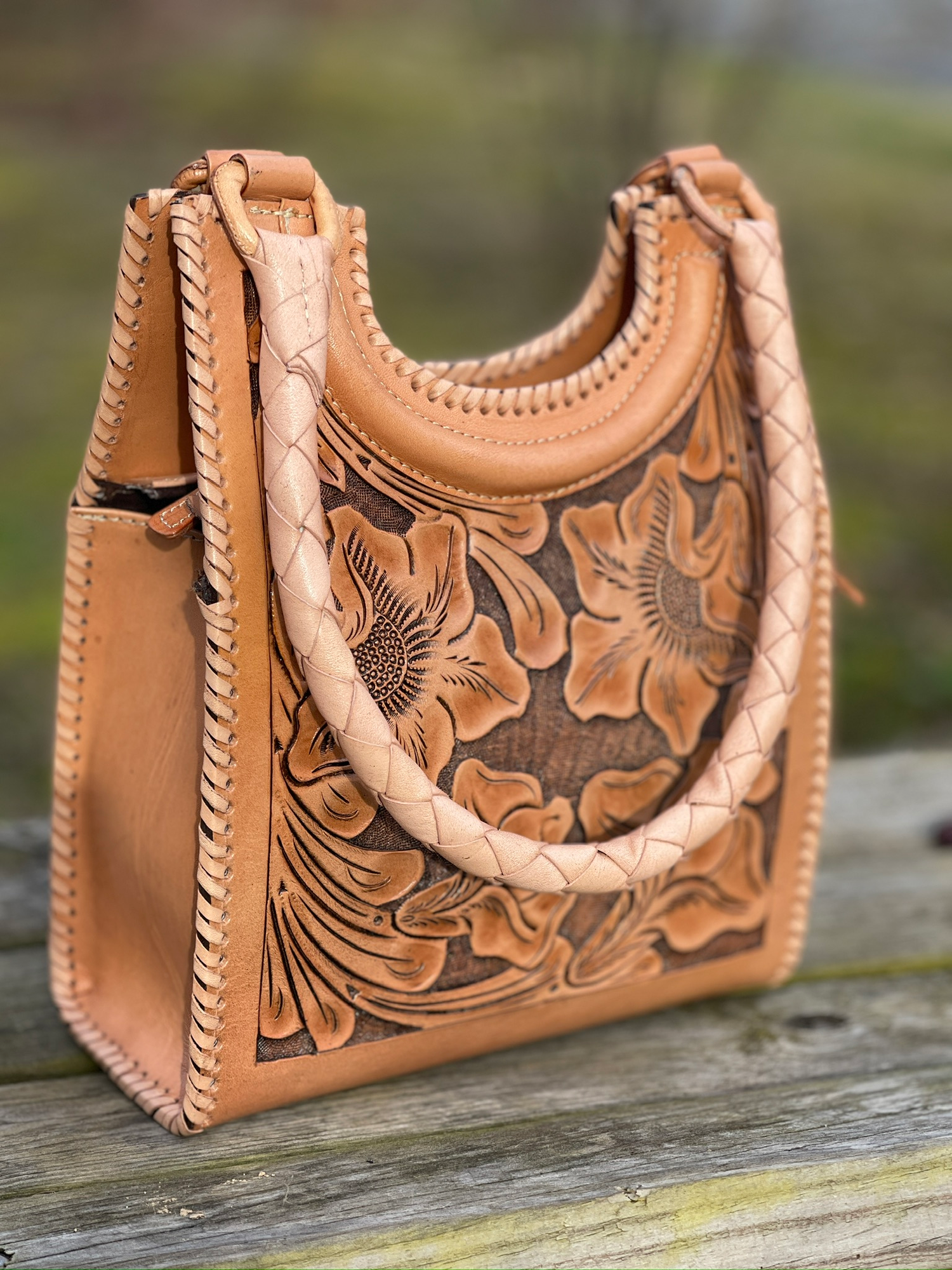 Leather clearance for handbags