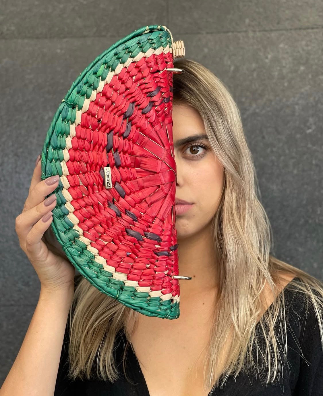 Handwoven Watermelon Bag - Limited Edition - ALLE Handbags