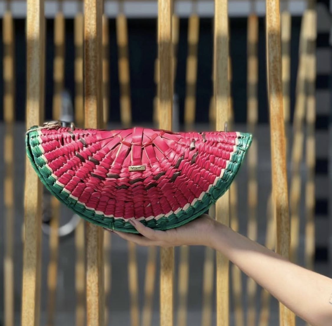 Handwoven Watermelon Bag - Limited Edition