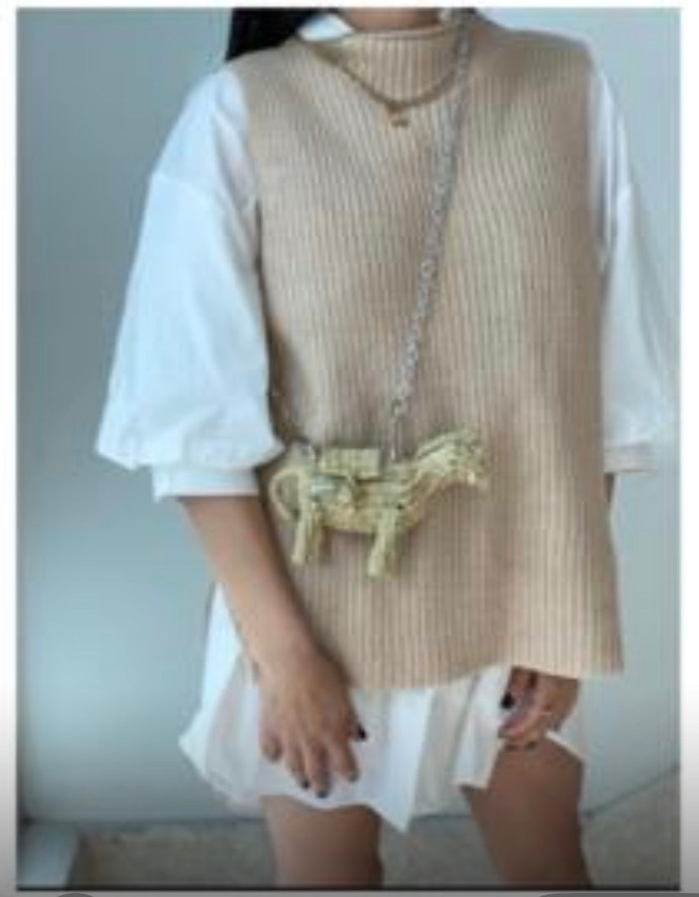 Handwoven MINI Piggy Beach Bag - Limited Edition - ALLE Handbags