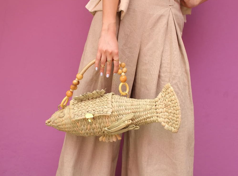 Handwoven Fish Bag - Limited Edition