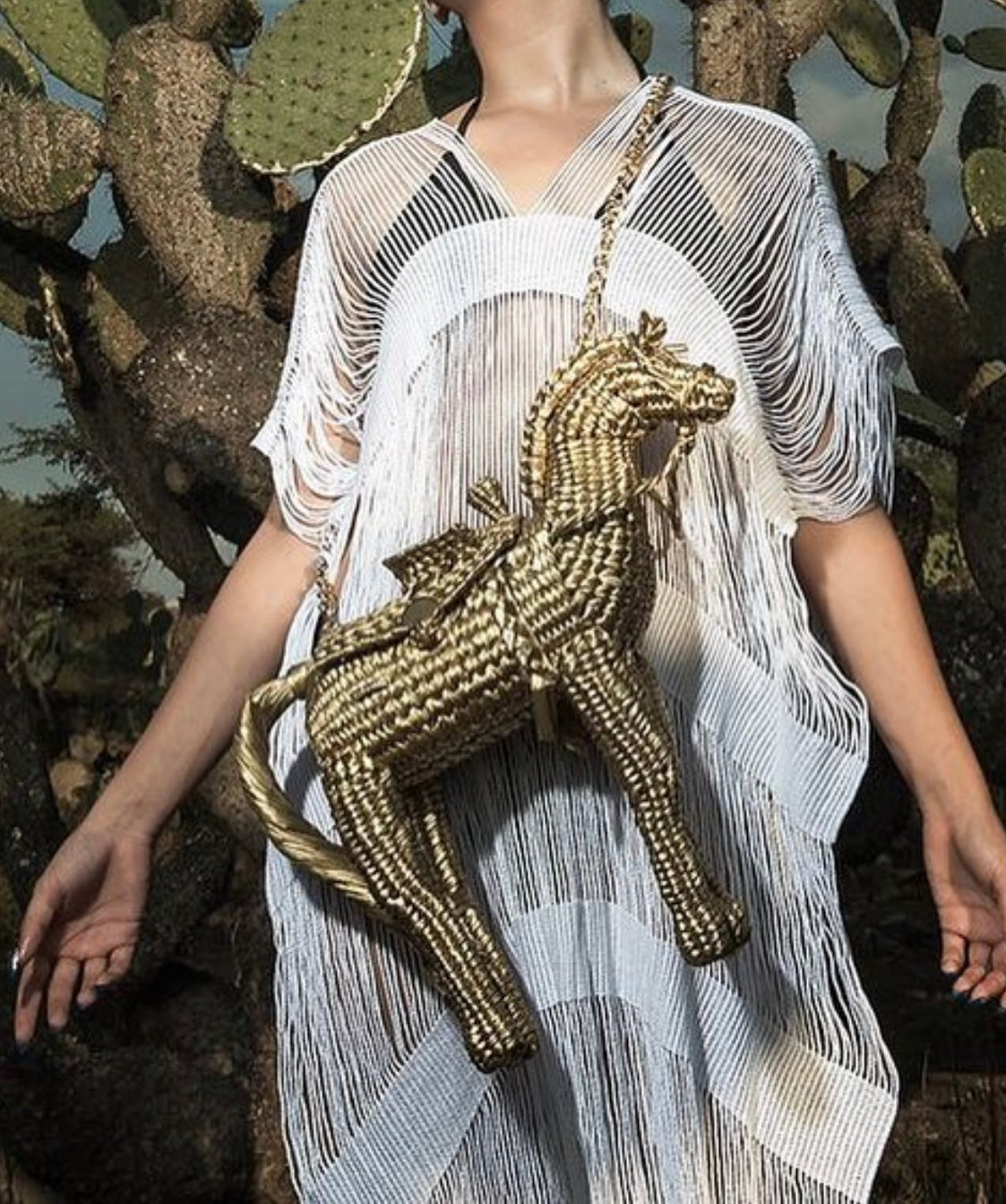 Handwoven Horse Bag - Limited Edition