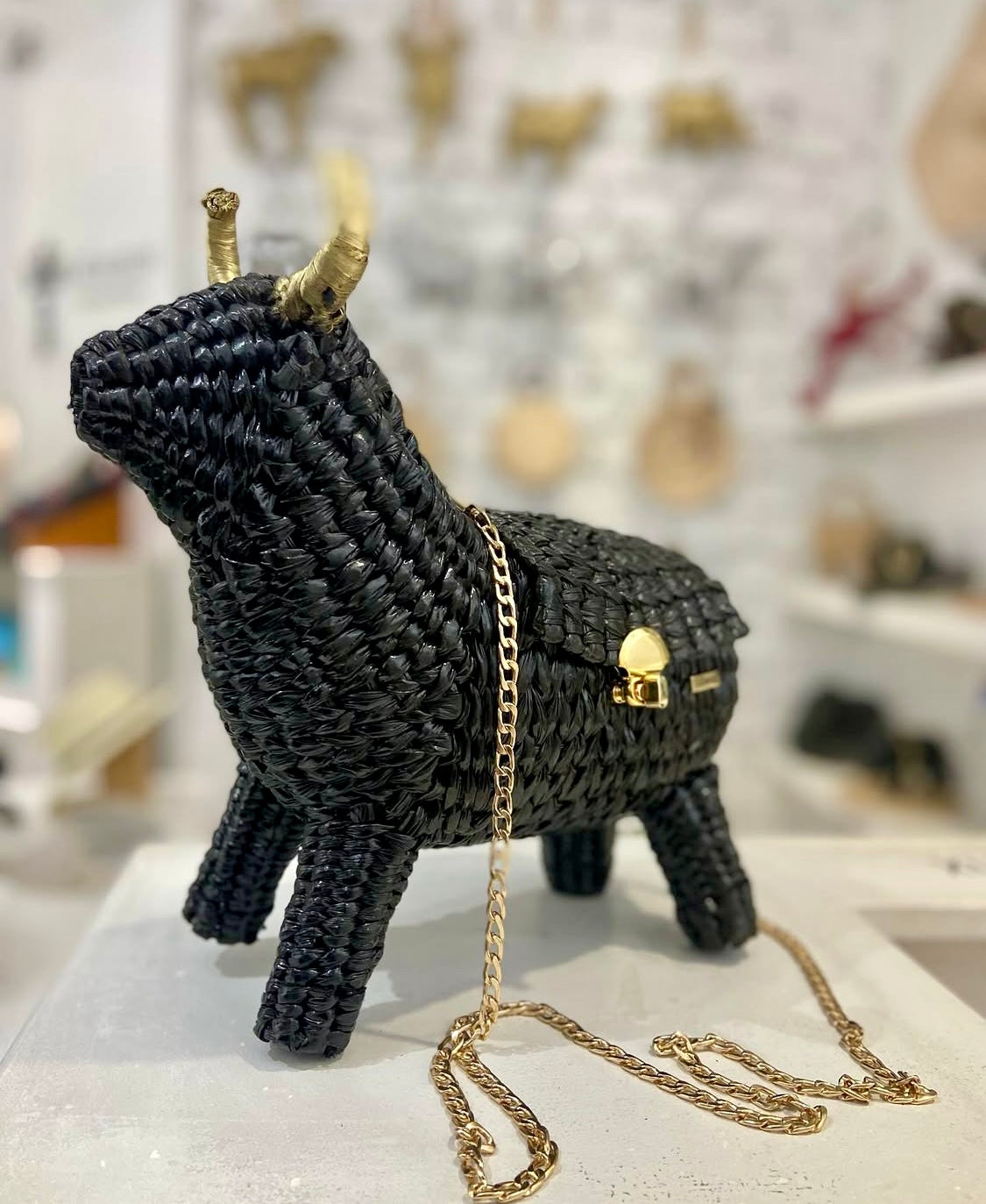 Handwoven Bull Bag - Limited Edition