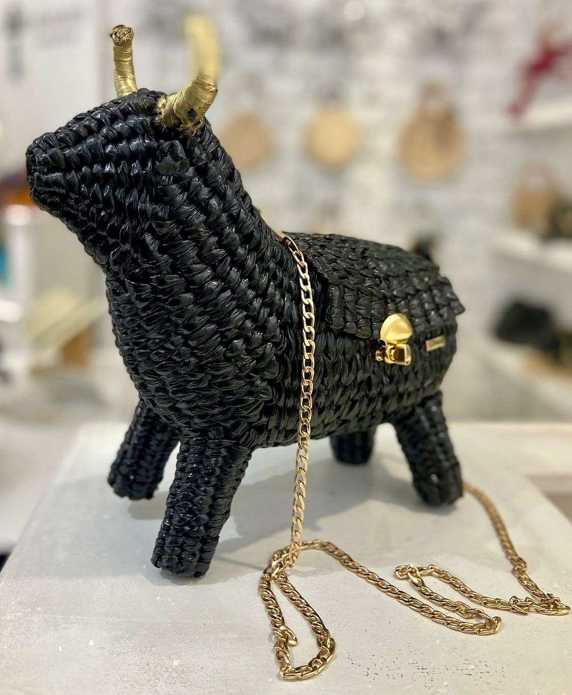 Handwoven Bull Bag - Limited Edition