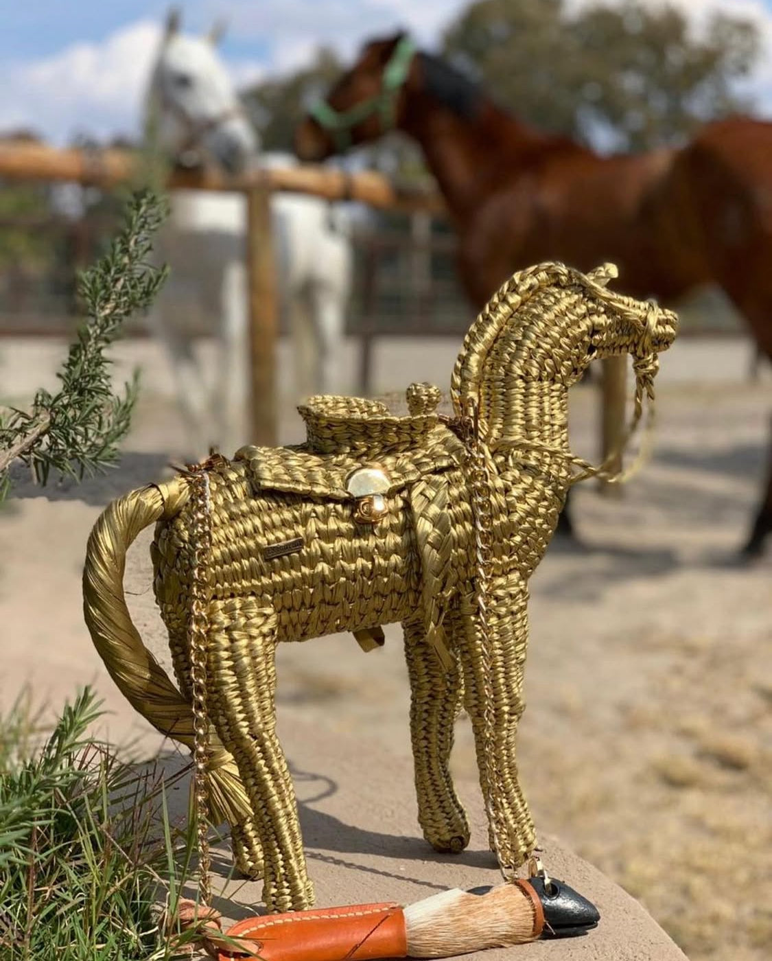 Handwoven Horse Bag - Limited Edition