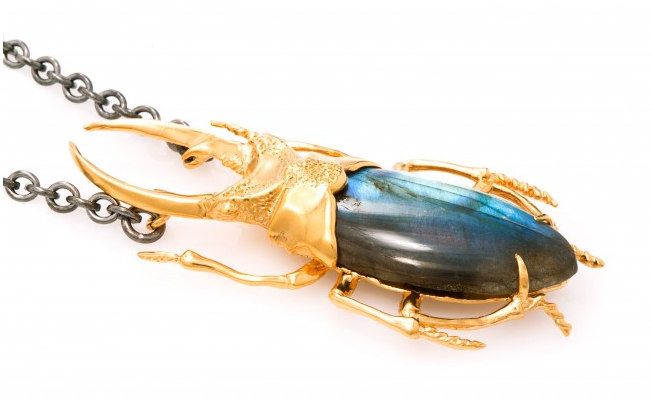 ALLE Escarabajo Necklace by Mani Maalai - ALLE Handbags