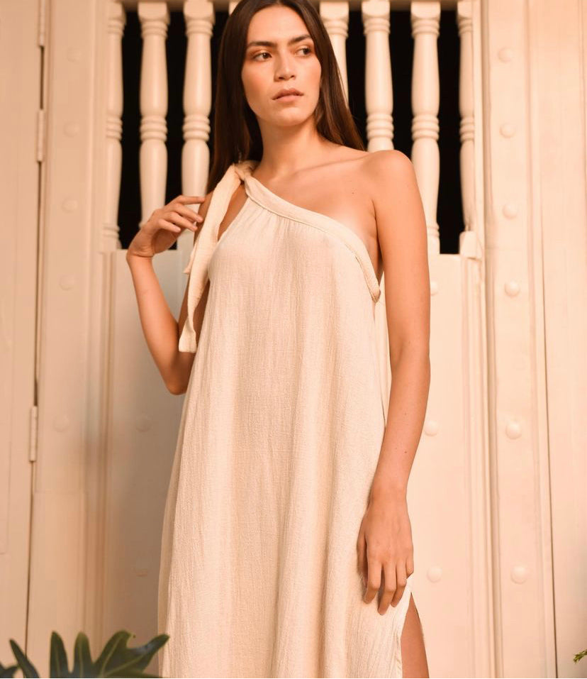 ALLE BOHO Beachwear "CIRCE" Maxi Dress - ALLE Handbags